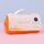 2 PCS Grande Capacity Matita Caso Studente Carino Portatile Cartoleria Borsa Cartoon Multifunzionale scatola di cancelleria (arancione)
