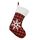 Borsa di caramelle regalo dei calzini della decorazione di Natale (fiocco di neve) Borsa di caramelle regalo dei calzini della decorazione di Natale (fiocco di neve)