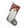 Borsa di caramelle del regalo dei bambini del regalo dei bambini del regalo del regalo dell'albero di Natale dell'albero di Natale (grigio)