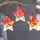 3 Pz / Set Decorazioni di Natale Lights LED Finestra Decorazione di vacanze Piccole lanterne (stella di Natale Pentagono)