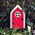 Cortile in legno Miniature Fairy Dwarf Door Tree Decorazione (porta finestra (rossa)) Cortile in legno Miniature Fairy Dwarf Door Tree Decorazione (porta finestra (rossa))