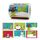 Autoadesivo della decorazione della merce di regalo di Natale 5 PCS, dimensioni: 50x75mm (A-389)