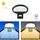 LED Solar Motion Sensing Sensing Street Lamp Head Garden Lampada da parete di illuminazione comunitaria, Stile: Telecomando + sensore (luce bianca fredda)