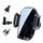 Supporto per telefono con presa d'aria per auto con ricarica a induzione wireless da 15 W, colore: nero + testina per caricabatteria da auto Supporto per telefono con presa d'aria per auto con ricarica a induzione wireless da 15 W, colore: nero + testina per caricabatteria da auto