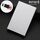 Porta biglietti da visita in acciaio inox antimagnetico Cassa della carta di credito, dimensioni: 10 * 6.2 * 0.8 cm (grigio)