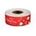 5 rotoli 120 fogli / roll stivali da regalo di natale a striscia di Natale (M4)