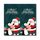 Autoadesivi di guarnizione della tenuta del contenitore rettangolare di Christmas di Buon Natale (C4)