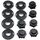 12 PZ / Set Pravatta per prato per lavare la ruota di avvolgimento per Stihl 25-2 FS90 110 120 55 12 PZ / Set Pravatta per prato per lavare la ruota di avvolgimento per Stihl 25-2 FS90 110 120 55
