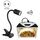 ZY-UAB TARTTLE TARTTLE LOCKLIGHT UVA Riscaldamento riscaldato Retroilluminazione per animali domestici, spina UE con lampadina (supporto leggero lungo gomito nero) ZY-UAB TARTTLE TARTTLE LOCKLIGHT UVA Riscaldamento riscaldato Retroilluminazione per animali domestici, spina UE con lampadina (supporto leggero lungo gomito nero)