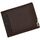 MENBENSE BREVE FASHION TEMPO IRON STORE STOCK PUBLIGING CLIP CLIP (Brown Dark Brown)