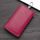 TP-9090K in pelle vera pelle multifunzionale borsetta a moneta a tasto triplo (rosa rosa)