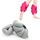 Fannis Donne in gravidanza Cuscino anti-pressione Comfort Cuscino per gamba bellissima, dimensione: 35x15x15cm (grigio) Fannis Donne in gravidanza Cuscino anti-pressione Comfort Cuscino per gamba bellissima, dimensione: 35x15x15cm (grigio)