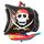 5 pezzi di palloncini per palloncini di navi pirata di pirata Halloween Film Balloon (nero) 5 pezzi di palloncini per palloncini di navi pirata di pirata Halloween Film Balloon (nero)