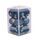 12pcs 4cm Christmas Ball Special Shape + Glitter + Bright Set (a tarda notte)