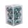12pcs 4cm Christmas Ball Special Shape + Glitter + Bright Set (Olive Green)