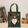 Tote borse da bambole di cartone animato di Halloween (verde)