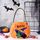 2 sacchetti di caramelle per bambini sacchetto di stoffa regalo per bambini per Halloween (strega)