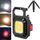 E-SMARTER W5130 mini portachiavi torcia portatile a luce forte, specifica: con staffa E-SMARTER W5130 mini portachiavi torcia portatile a luce forte, specifica: con staffa