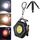 E-SMARTER W5131 Mini portachiavi torcia portatile a luce forte, specifica: nero + treppiede E-SMARTER W5131 Mini portachiavi torcia portatile a luce forte, specifica: nero + treppiede