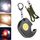 E-SMARTER W5132 Mini portachiavi torcia portatile a luce forte, specifica: corda nera + mano E-SMARTER W5132 Mini portachiavi torcia portatile a luce forte, specifica: corda nera + mano