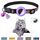 Collare con nappa a campana colorata per animali domestici per tracker Airtag (viola) Collare con nappa a campana colorata per animali domestici per tracker Airtag (viola)