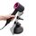Supporto per asciugacapelli da terra Punch per Dyson 003 Silver