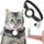 Collare con ciondolo per indirizzo anti-smarrimento per animali domestici con campanello per Airtag (nero) Collare con ciondolo per indirizzo anti-smarrimento per animali domestici con campanello per Airtag (nero)
