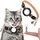 Collare con ciondolo per indirizzo anti-smarrimento per animali domestici con campanello per Airtag (arancione) Collare con ciondolo per indirizzo anti-smarrimento per animali domestici con campanello per Airtag (arancione)