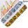 2 paillettes sinfoniche laser a farfalla per nail art, specifica: 19
