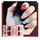 Adesivo per nail art impermeabile con stampa a caldo 3D da 10 pezzi (Z/A093) Adesivo per nail art impermeabile con stampa a caldo 3D da 10 pezzi (Z/A093)