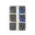 2 set di gioielli per unghie con diamanti con fondo a punta a griglia per nail art, specificazione: 04 azzurro 2 set di gioielli per unghie con diamanti con fondo a punta a griglia per nail art, specificazione: 04 azzurro