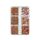 2 set di gioielli per unghie con diamanti con fondo a punta a griglia per nail art, specifica: 06 rosa chiaro 2 set di gioielli per unghie con diamanti con fondo a punta a griglia per nail art, specifica: 06 rosa chiaro