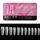 Piastra per unghie per manicure senza cuciture ultrasottile antigraffio, forma: 01 tipo T satinato Piastra per unghie per manicure senza cuciture ultrasottile antigraffio, forma: 01 tipo T satinato