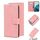 Per Samsung Galaxy S22 5G Skin Feel Pure Color Flip Pelle Custodia in pelle (rosa) Per Samsung Galaxy S22 5G Skin Feel Pure Color Flip Pelle Custodia in pelle (rosa)