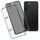 Per Samsung Galaxy S22 5G Custodia in vetro temperato a doppia facciata antieping antieping (argento)