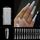 240 pezzi per unghie sottili smerigliati per manicure estesa senza incisione WH-107 Numero singolo 5-9 240 pezzi per unghie sottili smerigliati per manicure estesa senza incisione WH-107 Numero singolo 5-9