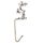 2 PCS D1013 Gancio decorativo natalizio Gancio di Natale del fumetto, spec: cervo d'argento 2 PCS D1013 Gancio decorativo natalizio Gancio di Natale del fumetto, spec: cervo d'argento