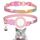 Collare per animali domestici con strass con campana per custodia Airtag Tracker (colore rosa diamante) Collare per animali domestici con strass con campana per custodia Airtag Tracker (colore rosa diamante)