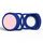 Custodia in silicone anti-smarrimento da 2 pezzi per AirTag, dimensioni: 24 mm (blu + rosa) Custodia in silicone anti-smarrimento da 2 pezzi per AirTag, dimensioni: 24 mm (blu + rosa)