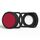 Custodia in silicone anti-smarrimento da 2 pezzi per AirTag, dimensioni: 30 mm (nero + rosso) Custodia in silicone anti-smarrimento da 2 pezzi per AirTag, dimensioni: 30 mm (nero + rosso)
