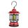 Lampada da campeggio portatile retrò a sospensione, lanterna, tenda, tipo: batteria, batteria non inclusa (rosso)