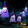 Luci a sospensione a LED di Halloween Luci decorative per festival di fantasmi, Stile: Cappello da mago (colorato) Luci a sospensione a LED di Halloween Luci decorative per festival di fantasmi, Stile: Cappello da mago (colorato)