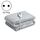 Coperta riscaldante elettrica in flanella da 100 W con interruttore timer termostato, stile: spina europea 6a marcia