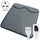 Scaldapiedi elettrico da 60 W per donna, uomo, coperta riscaldante, spina britannica 240 V (grigio scuro)
