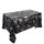 3PCS Natale Halloween Party Decorazione Evento Tovaglia (Black Ghost)