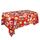 3PCS Natale Halloween Party Decorazione Evento Tovaglia (Pupazzo di neve rosso)