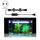 Luce bianca Q20W 90-260V Luce subacquea per acquario Luce LED per acquario (spina UE)