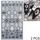 2 PCS 5D Adesivi per unghie in pizzo cavo stereoscopico Nail Art Adesivi in rilievo con fiori 3D (5D-K57)