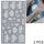 2 PCS 5D Adesivi per unghie in pizzo cavo stereoscopico Nail Art Adesivi in rilievo con fiori 3D (5D-K57) 2 PCS 5D Adesivi per unghie in pizzo cavo stereoscopico Nail Art Adesivi in rilievo con fiori 3D (5D-K57)
