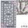 2 PCS 5D Adesivi per unghie in pizzo cavo stereoscopico Nail Art Adesivi in rilievo con fiori 3D (5D-K57) 2 PCS 5D Adesivi per unghie in pizzo cavo stereoscopico Nail Art Adesivi in rilievo con fiori 3D (5D-K57)